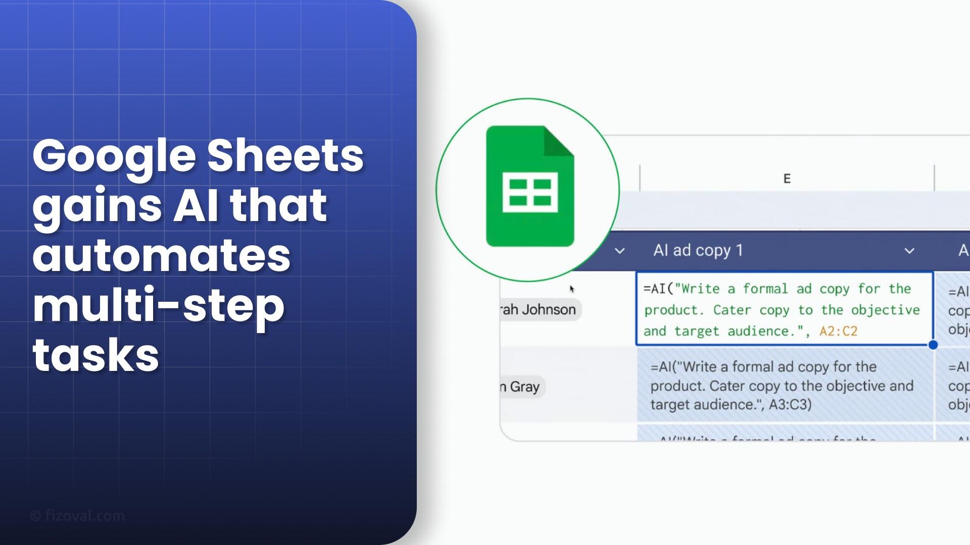 Gemini AI Supercharges Google Sheets with Smart Automation