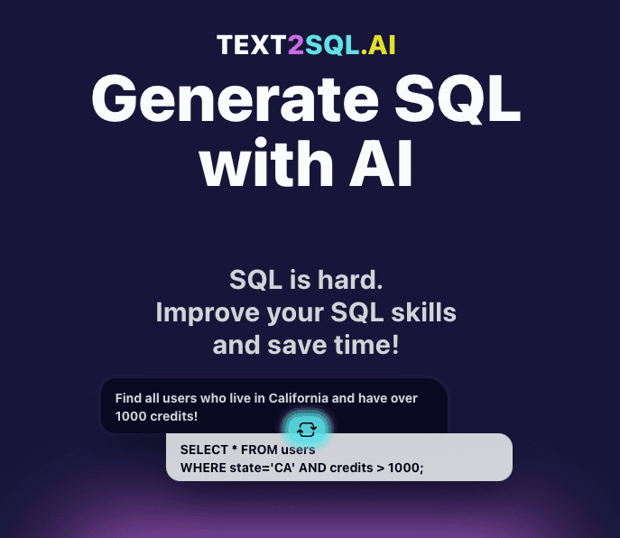 Text2SQL.AI