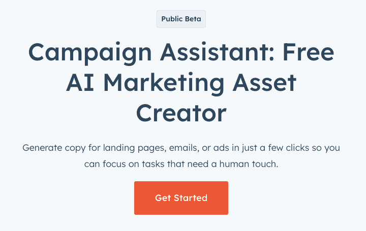 HubSpot Campaign Assistant