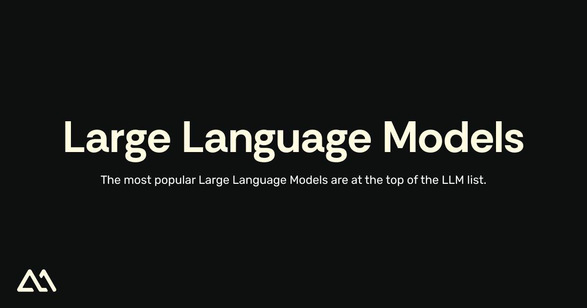 LLM List