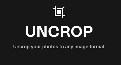 ClipDrop Uncrop