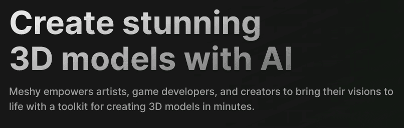 Meshy AI